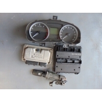 Комплект стартовый ключ имо skoda roomster 1.6b 03c906057an