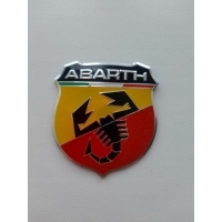 2x fiat emblem sticker aufkleber 3d логотип sticker abarth