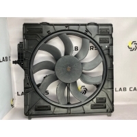 Кожух с вентилятором BMW x5 e70 рестайлинг 2012 17428618243, 17427603565, 67327594609, 17428618246, 17427647754, 17427603565, 17427576281, 17427580681