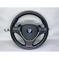 Руль спорт с лепестками BMW X6 E71 2011 32306782805, 32306794608, 32306789975, 32306786704, 32306796758, 32306780675, 32306884666, 61319239909, 61319241799