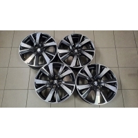 4× колесо алюминиевая peugeot oe 6.5 