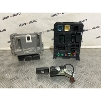 Стартовый комплект ЭБУ Peugeot 3008 1, T84E 2011 9666325380, 9663123380, 9666895480