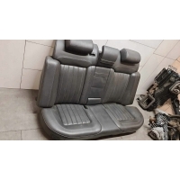 Диван задняя с подогревом airbag volkswagen phaeton 02 - 16 чёрный кожа