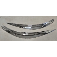 Brewki bmw e60 e61 pre lci хромированная łezki передняя рестайлинг hella