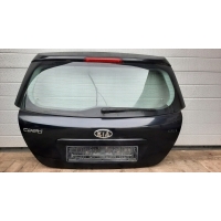Задняя крышка багажника kia ceed 2007 год хэтчбек 1k чёрный pearl