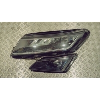 Фара skoda kodiaq 566 16 - 21 full светодиодный 566941015f оригинал hella европа левая
