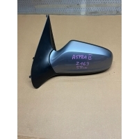 Зеркало левая opel astra h 5pin цвет z163