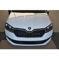 Капот бампер фара полоса передний в сборе переднего skoda fabia iii рестайлинг 2023r