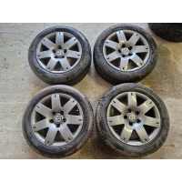 4× колесо алюминиевая volkswagen oe 7.0 