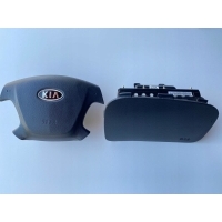 Подушка водителя пассажира комплект kia carens 09