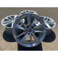 4× колесо алюминиевая skoda oe 7.0 