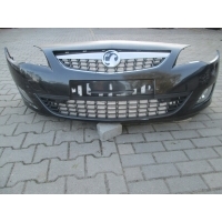 Бампер передний в сборе opel astra j 2009 - 12 чёрный przedlift