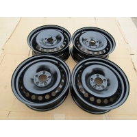 4× колесо штампованное форд oe форд c - max kuga focus ii iii iv mondeo iii iv пума 6.5 