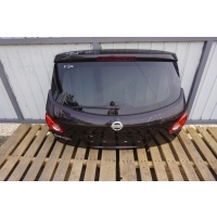 Nissan qashqai i рестайлинг j10 крышка багажника багажника z11 чёрный 2011rok стекло фара