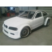 Lekki body - kit bmw e46 купе gtr дрифт mikinka - projekt laminat