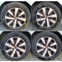 Колёса колёсные диски 15 колпаки świeże хороший шины запас 185 / 65r15 88h renault clio v