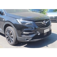 Grandland x 2017 - бампер передняя в сборе 6 pdc камера лампы светодиодный капот ktvd