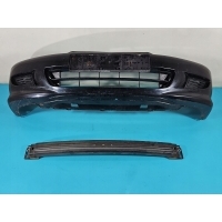 Бампер передняя honda accord vi рестайлинг 00 - 02 чёрный