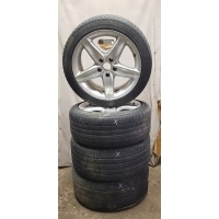Колёса алюминиевые колёсные диски 225 / 45 r17 5x112 мерседес w203 набор 4szt