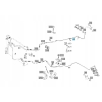 Мерседес w211 провода масляный кпп правая a6131801230 6131801230
