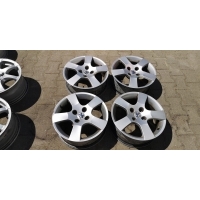 4× колесо алюминиевая peugeot oe peugeot 207 / 208 6.0 