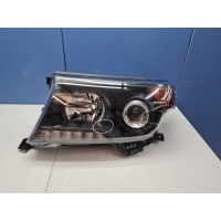 Фара левая Toyota Land Cruiser 200 2008- ST21211U5BLCKL