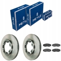 2× meyle 36-15 521 0009 диск тормозной колодки тормозной meyle 025 214 8115