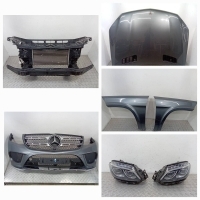 передняя часть (ноускат) в сборе Mercedes-Benz GLS X166 2018 A1669062903,A1669063003