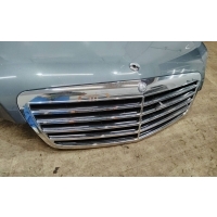 решетка радиатора левая верхняя Mercedes-Benz S W221 2007