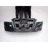 Audi a3 8p рестайлинг 08 - 12 бампер передняя передний