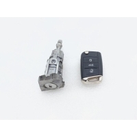 Ключ зажигания Volkswagen Tiguan MK2 2019 5G6959752CJAIF, 5G6959752CJ, 107837167EP