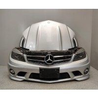 Мерседес w204 c63 amg бампер решетка усиление лампы