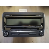 Радио rcd310 mp3 volkswagen 5m0057186lx