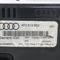 Экран навигации audi a6 4f2 , c6 4f0919603 2.0l дизель 100kw 2007