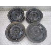 Колёсные диски 14” штампованные комплект rover 400 2.0 ди kff