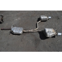 Глушитель Audi Q5 8R 2013 8R0253409T,8R0253609AG,8R0253609AH