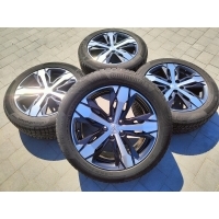 4× колесо алюминиевая peugeot oe 308 3008 508 5008 gt line 7.5