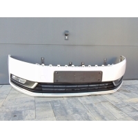 Бампер передняя передний volkswagen passat b7 3aa lb9a белый 10 - 14r
