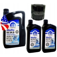 Olej syntetyczny Mopar MaxPro 5 l 5W-20 4 inne produkty