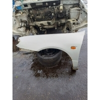 Крыло левый передний nissan primera p11 2000 r рестайлинг фото серебристый