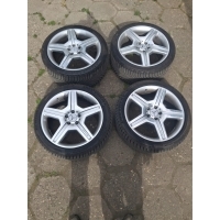 4× колесо алюминиевая mercedes-benz oe мерседес е класса w214 214 night пакет 9.5