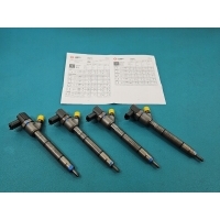 4x проверено форсунки комплект kia соул i 08-13 0445110320 1.6 crdi