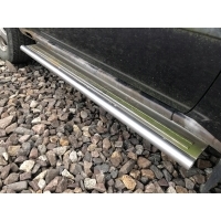 Ступени пороги добавки хромированная mitsubishi pajero pinin 1998 - 2007 дуги