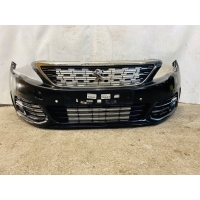 Бампер передний в сборе pdc туманки ктв ktvd peugeot 308 ii t9 рестайлинг