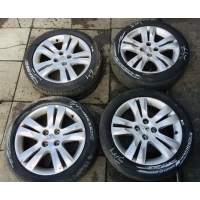 4× колесо алюминиевая peugeot oe 7.0