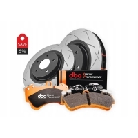 Комплект тормозные dba brake комплект передняя toyota landcruiser 1998 - 2007
