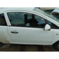 Opel corsa d рестайлинг 3d дверь правое передняя z474
