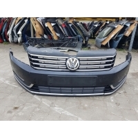 Volkswagen passat b7 10 - 14r бампер передняя 6xpdc lc9x
