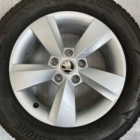4× колесо алюминиевая skoda oe nanuq 6.0