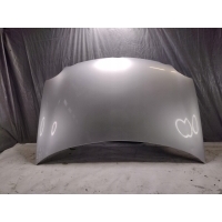 Volkswagen поло iv 4 9n 2001 - 2005 капот крышка двигателя серебренная la7w